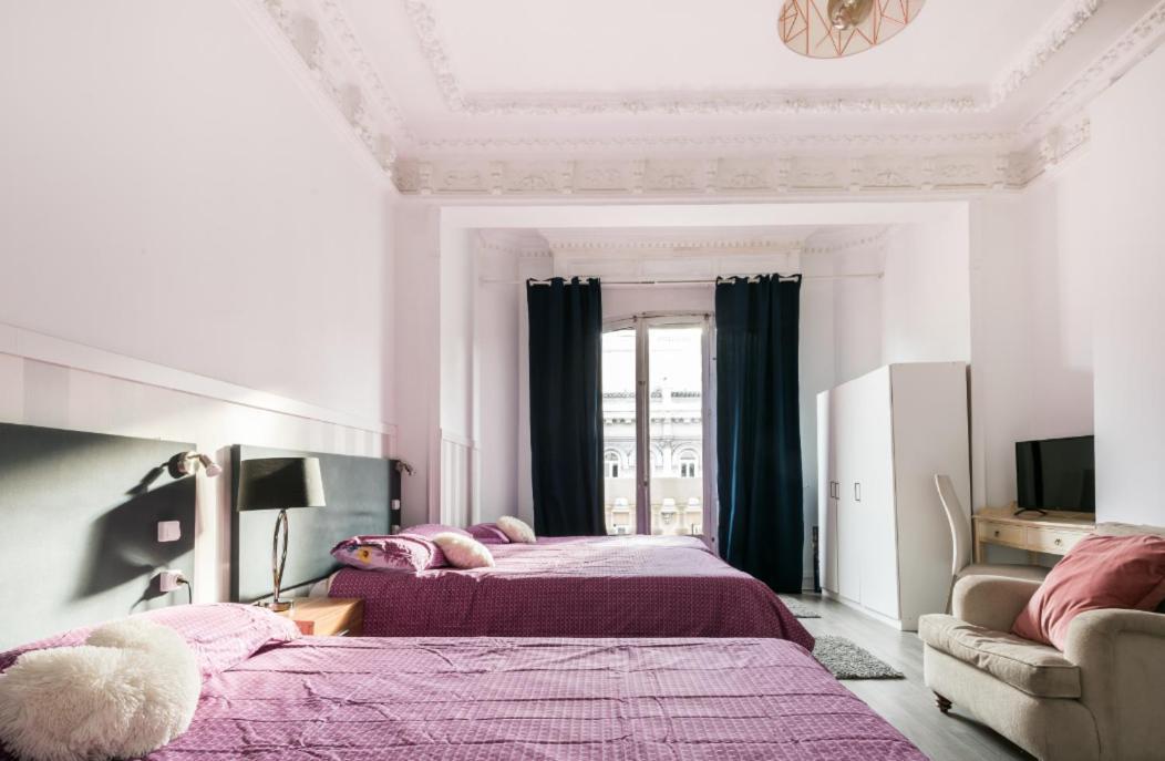 M&F 7 Rooms/7 Bathrooms Over Gran Via Madrid Exterior foto