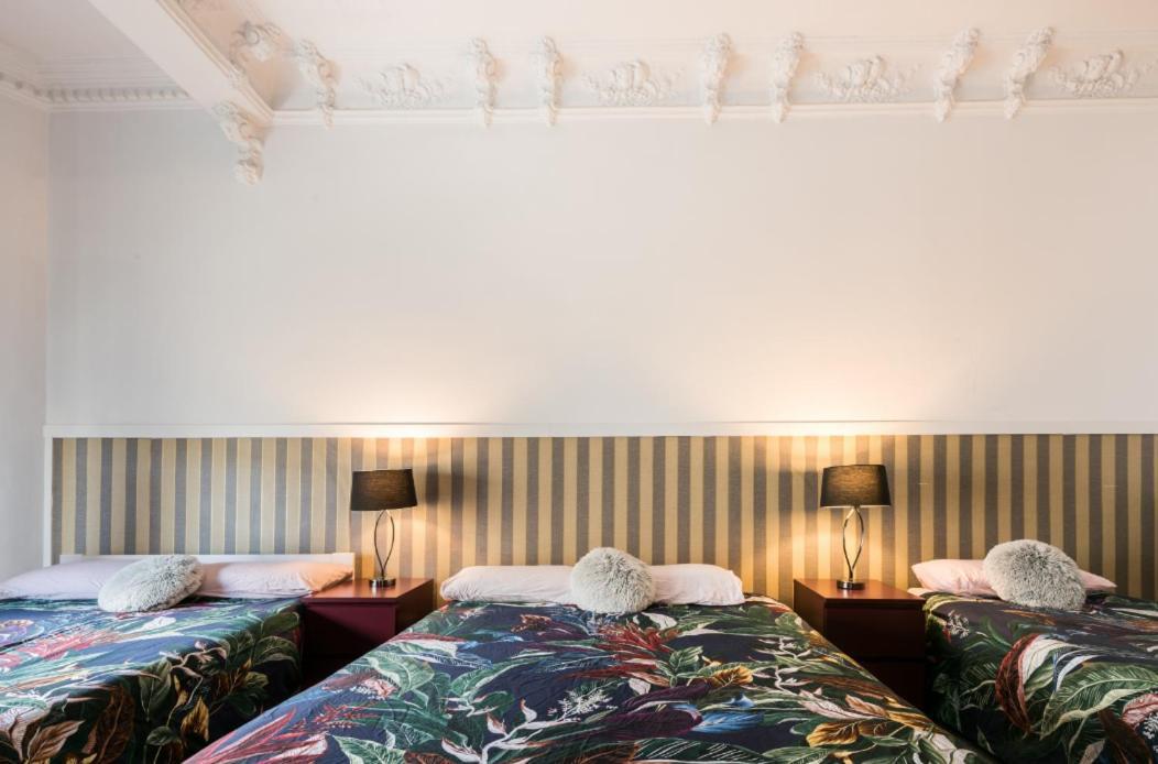 M&F 7 Rooms/7 Bathrooms Over Gran Via Madrid Exterior foto